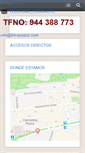 Mobile Screenshot of fincassanz.com